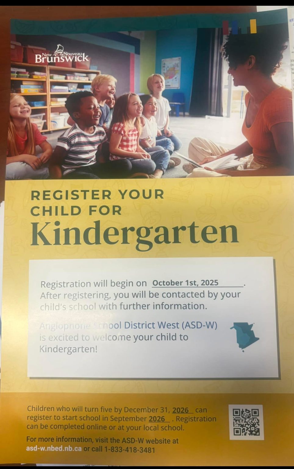 Kindergarten Registration 2026-27 – Keswick Ridge School